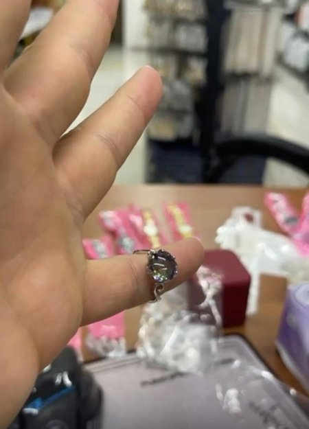 خاتم  فضة 925 -5
