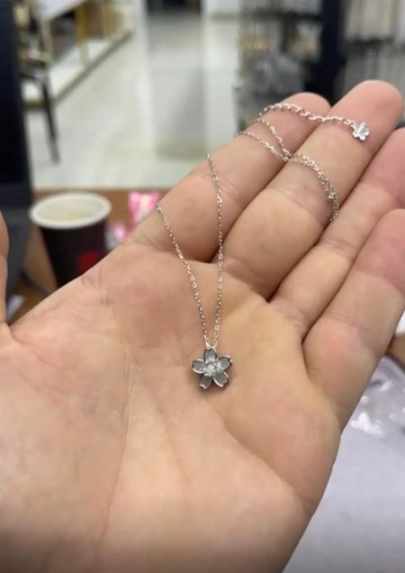 قلادة فضة 925 -2